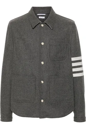 Thom Browne 4-Bar felted utility jacket