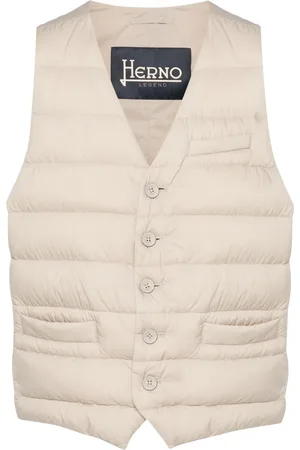 HERNO V-neck down gilet