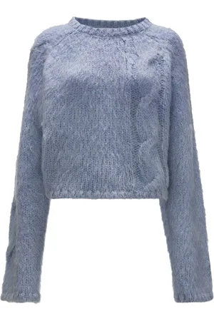 J.W.Anderson Cable-knit cropped sweater