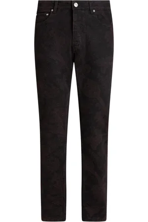 Etro Paisley-pattern slim-fit jeans