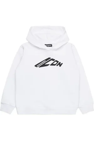 Dsquared2 Icon-print cotton hoodie