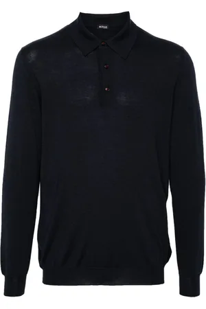 Kiton Fine-knit polo shirt