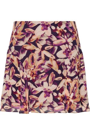 Patrizia Pepe Floral georgette mini skirt