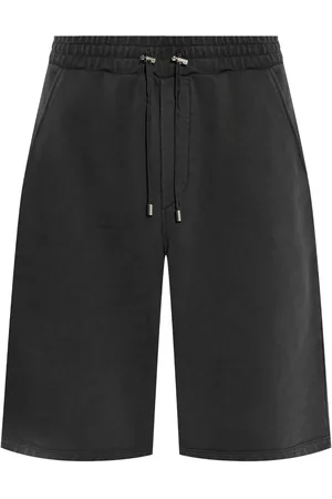 Balmain Logo-embroidered track shorts