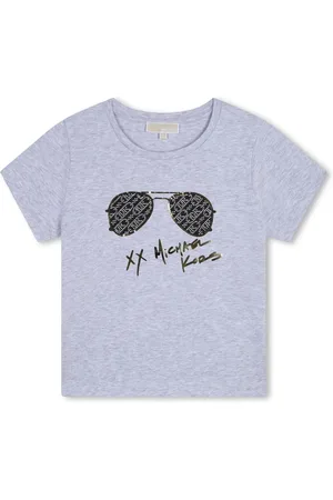 Michael Kors Sunglasses-print cotton T-shirt