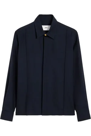 Ami Pintuck virgin wool shirt