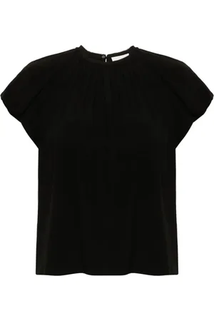 ULLA JOHNSON Astra short-sleeve blouse