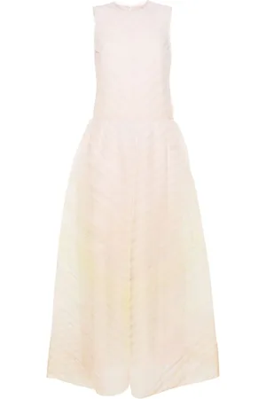 Viktor & Rolf Gradient tulle maxi dress