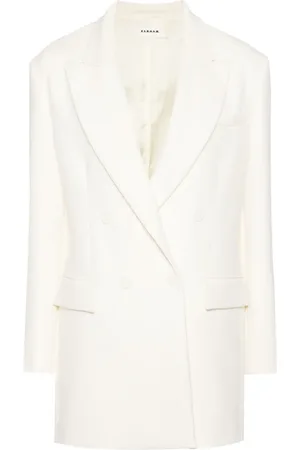 P.A.R.O.S.H. Double-breasted twill blazer