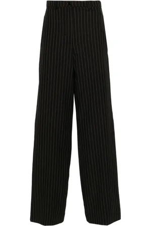 Patrizia Pepe Pinstriped pleated straight trousers