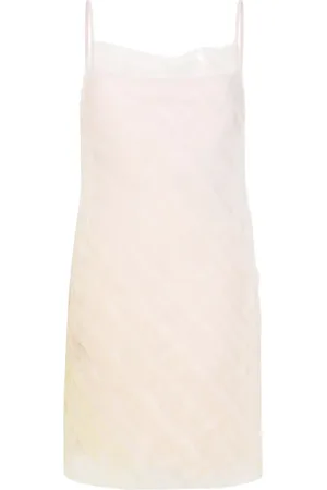 Viktor & Rolf Gradient tulle slip dress