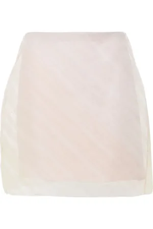 Viktor & Rolf Tulle-overlay mini skirt