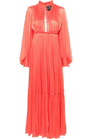 Ana Radu Metallic-finish dress
