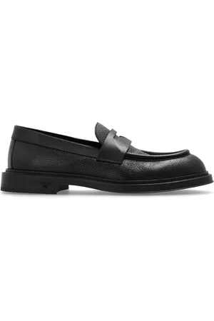 Emporio Armani Leather penny loafers