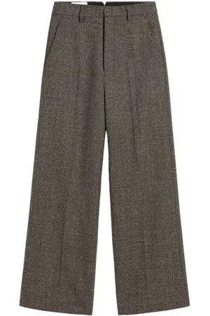 Ami Large Fit high-waisted trousers
