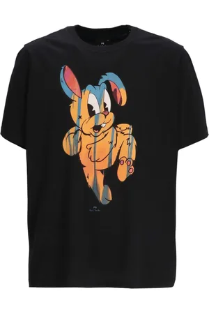 Paul Smith Graphic-print rabbit t-shirt