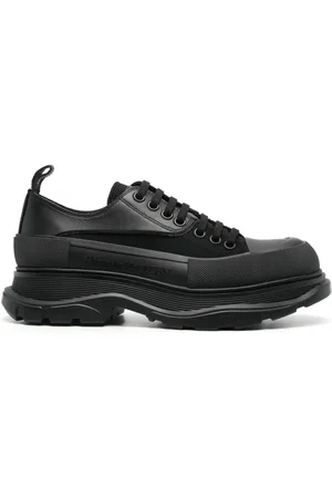 Alexander McQueen Lace-up panelled sneakers
