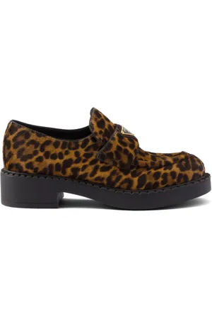 Prada 50mm Chocolate loafers