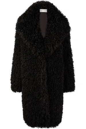 Nina Ricci Faux-fur oversized coat
