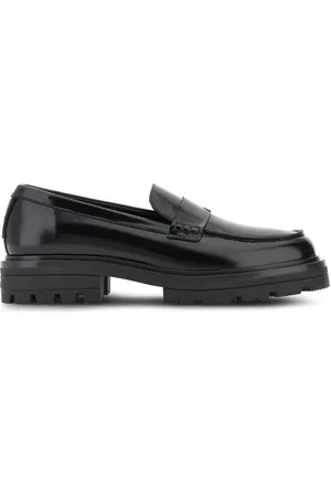 Hogan Slip-on leather loafers