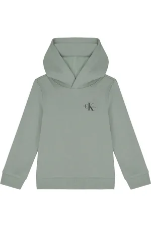 Calvin Klein Logo-print cotton hoodie