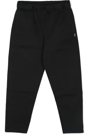 Msgm Drawstring-waist tapered trousers