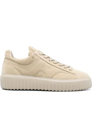 Hogan H-Stripes suede sneaker