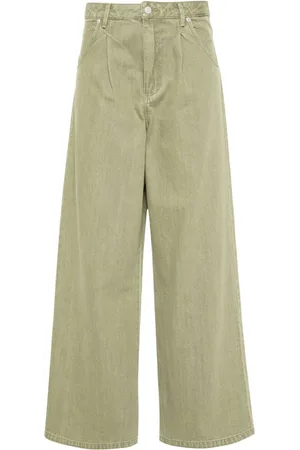 OFFICINE GENERALE Moena high-rise wide leg jeans