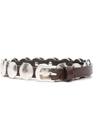 Golden Goose Trinidad leather belt