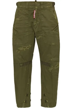 Dsquared2 Distressed straight-leg trousers