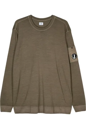 C.P. Company Lens-detail wool jumper