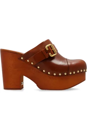 Chloé 120mm Jeanette mules