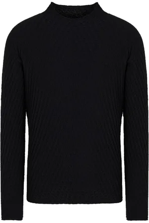 Giorgio Armani Patterned-jacquard jumper