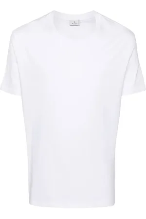 Etro Pegaso-embroidered cotton T-shirt