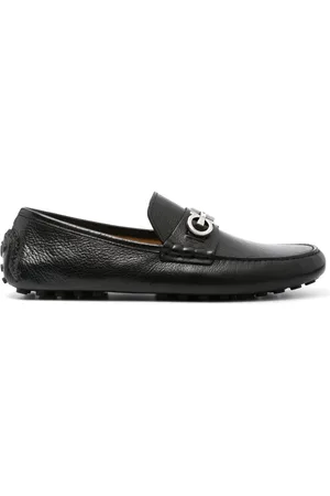Salvatore Ferragamo Gancini-plaque driver shoes