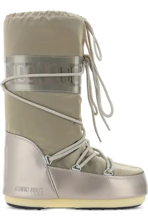 Moon Boot Icon Glance satin snow boots