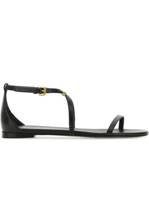 Alexander McQueen Ankle-strap leather sandals
