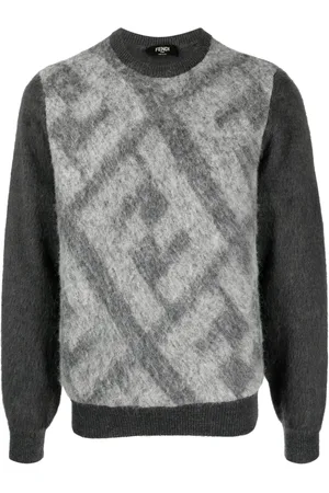 Fendi FF-motif knitted jumper