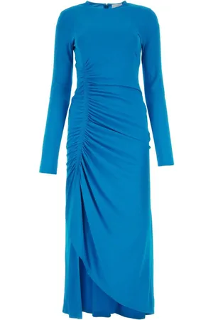 Givenchy Long-sleeve draped maxi dress