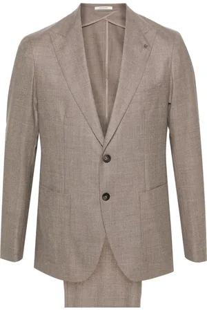 TAGLIATORE Virgin-wool-blend suit