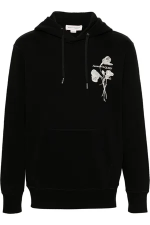 Alexander McQueen Logo-embroidered hoodie