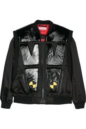 WALTER VAN BEIRENDONCK Crash padded bomber jacket