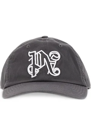 Palm Angels Monogram-embroidered baseball cap