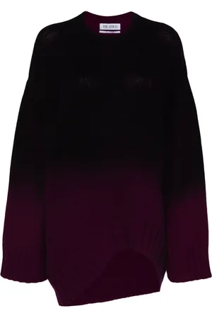 The Attico Ombr??-effect long-length jumper