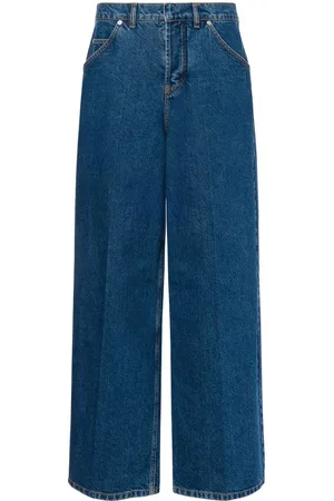 Serafini Low-rise wide-leg jeans