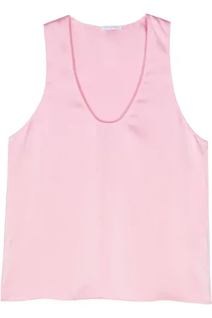 Patrizia Pepe Satin tank top