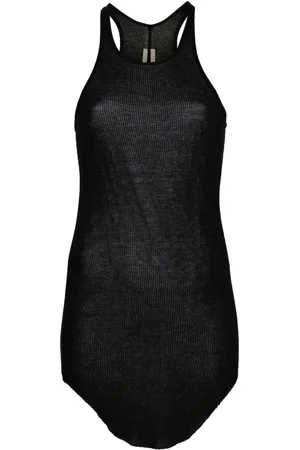 Rick Owens Racerback ribbed tank top