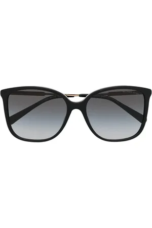 Michael Kors Logo-engraved square-frame sunglasses
