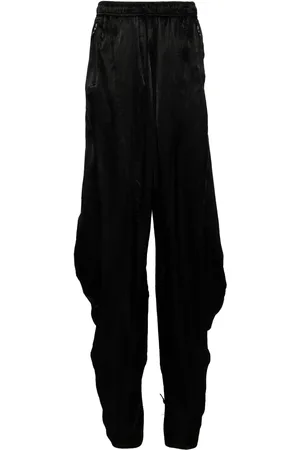 JULIUS Tapered drawstring-waist trousers