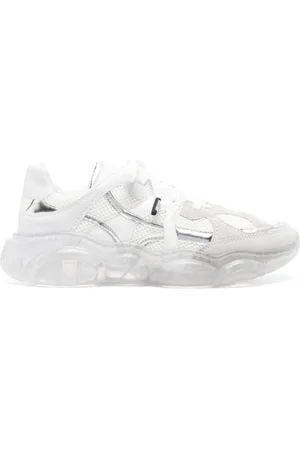 Moschino Panelled lace-up sneakers